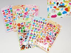 ぷっくり3Dステッカー