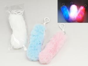 光るふわりんしっぽチャーム