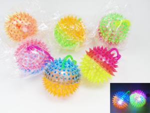 光る笛付イガイガヨーヨー